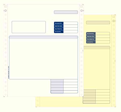 Sage Compatible Invoice 2-Part Pack of 1000