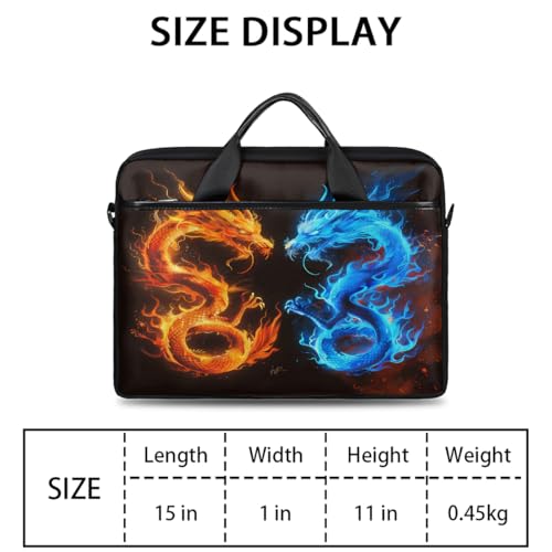 Bolso para laptop 15 pulgadas con correa ajustable miniatura 2