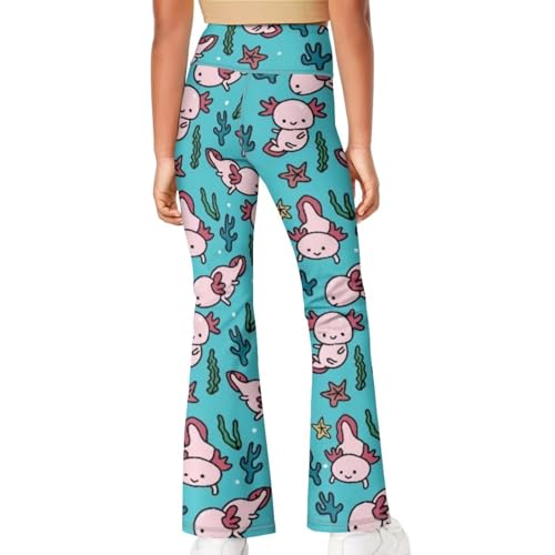 Casual Flare Leggings for Girls High Waist Wide Leg with Tummy Control4