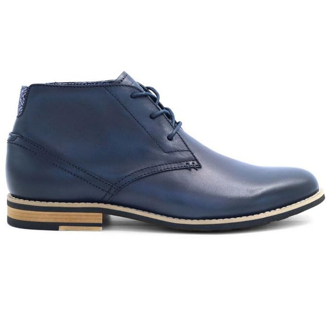 Neat Footwear Men's Chukka Boots - Lace Up, Full Grain Leather Boots with Carry Bag - Latex Insole and Hand-Stacked Rubber and Wood Sole - Casual Dress Boots for Men2