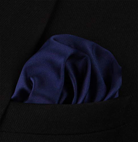 Image of Satin Pocket Square for Men Wedding Handkerchief for Suit Blazer Tuxedo Mens Formal Pocket Square Stylish Party Business Office Groom Accessory Soft Polyester Silk Satin Hanky