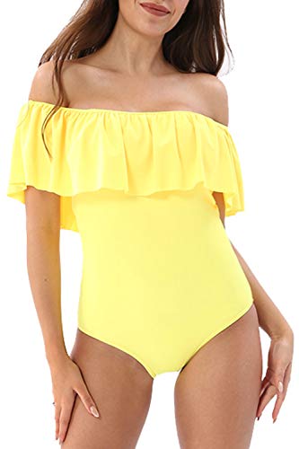 oversized yellow puffer jacket