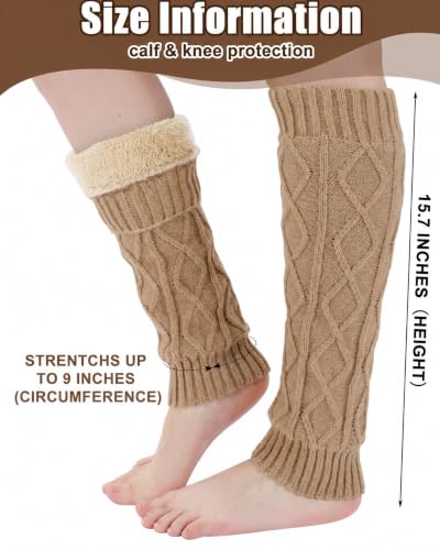 Image of Shihanee Fleece Leg Warmers Women