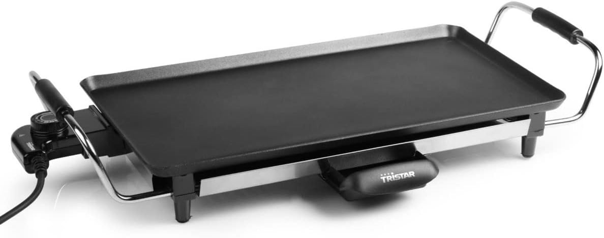 Tristar Piastra Elettrica BP-2965, 2000 W, 46 x 26 cm, Facile da pulire Tristar Piastra Elettrica BP-2965, 2000 W, 46 x 26 cm, Facile da pulire