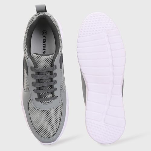 Image of Centrino Lightweight Sneakers for Men | Shoes for Man Stylish | Casual Breathable Lace-Up Canvas Walking Shoes | Cushioned Insole for All-Day Comfort | Anti-Skid Sole | Comfortable Mens Shoes Daily (6822)