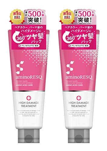 AQUA NOA アミノレスキュー ハイダメージトリートメント (ヘアパック) 200g x2個セット
