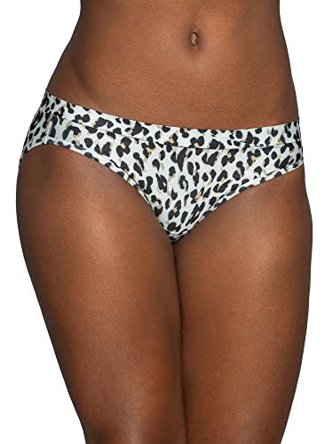 Vanity Fair 18291 Women'S Beyond Comfort Bikini Panties, Silky Stretch-Malibu Leopard Print cover
