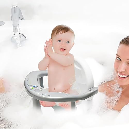Easyforall Foldable Baby Bath Seat, Non Slip Baby Bathtub Seat For Baby Sitting Up thumb #4
