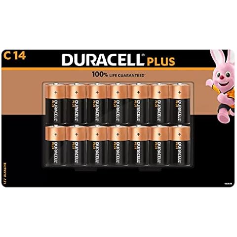 Duracell Plus Power C Batteries 14 Pack Cover
