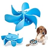 SuplutuX Dog Slow Feeder Insert with Big Suction - Turn Dog Bowl into a Spiral Dog Bowl Slow Feeder for Stainless/Steel/Plastic/Ceramic Dog Bowl