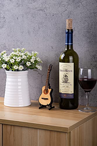 ALANO Modèle de guitare miniature, Mini ornement musical en bois, Mini Instrument de musique décorations de guitare - Les Beatles, Paul McCartney, John Lennon, RIngo Starr, George Harrison ALANO Modèle de guitare miniature, Mini ornement musical en bois, Mini Instrument de musique décorations de guitare – Image 8