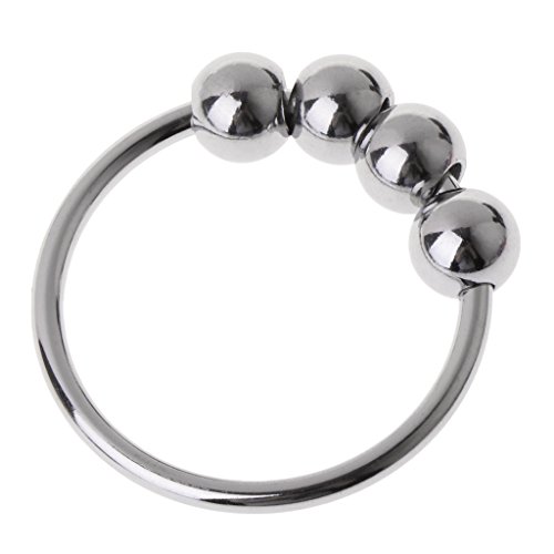Yangstone Stainless Steel Ĉǿçk Pennis Řinĝ for Mên Enhâncẹr Prolong Six Product(35)