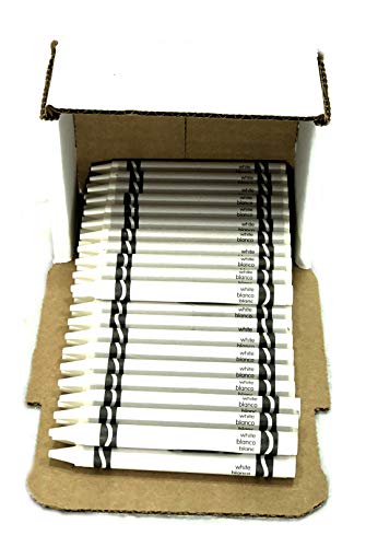 50-White-Crayons-Bulk-Single-Color-Crayon-Refill-Regular-Size-516-x-3-58