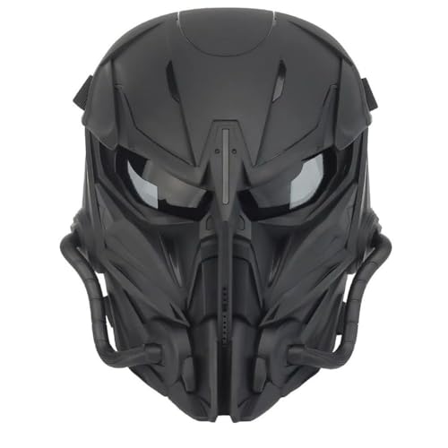 Tactical Full Face Mask - Maximum Protection for Paintball,Hunting Outdoor Activities-Perfect for Cs Wargame,Cosplay,Photo Props,Bar Club Rave Party Supplies,Collection,Halloween Festival Accessories