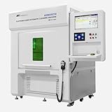 Fully Enclosed Platform Automatic Fiber Laser Cleaning Machine 500W Multi Mode 300 * 300mm 3 Axis Linkage Automatic Fiber Laser Cleaner for Industrial Use Laser Paint/Rust/Oil/Coating Removal Tool