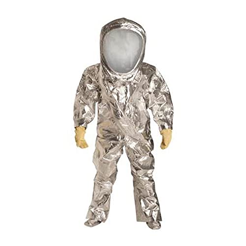 Dupont RF600TSVXL00017S Tychem Reflector Encapsulated Level A Suits, X-Large