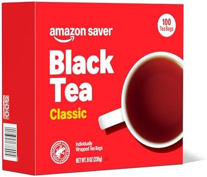 Amazon Saver, Classic Black Tea, 8 Oz, 100 Ct - 2