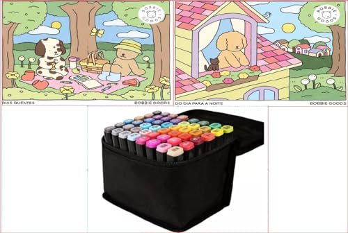 KIT 2 BOBBIE GOODS + 48 MARCADORES