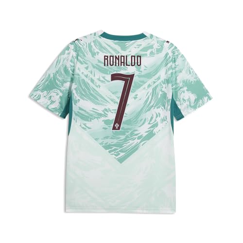 Image of PUMA Mens Portugal Away Player Jersey Casual - White