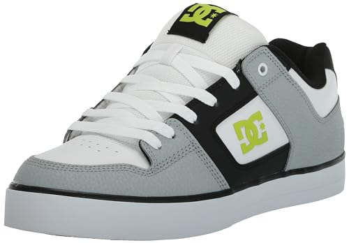 Image of DC Mens Pure Low Top Lace Up Casual Skate Shoe SneakerSkate Shoe