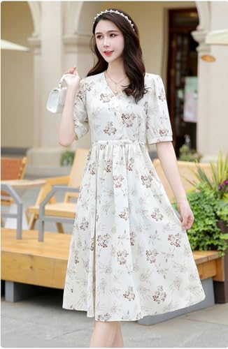 Amazon.co.jp: [セイラ] ワンピース 花柄 夏 レディース ロング