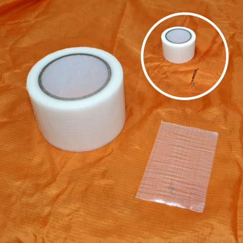 Image of WOD DTTR6 Translucent Duct Tape, 4 inch x 30 yds. All-Purpose. Easy to Remove Tape for Discreet Repairs and Mounting. Residential, Commercial and Industrial Uses. For Greenhouse Repairs