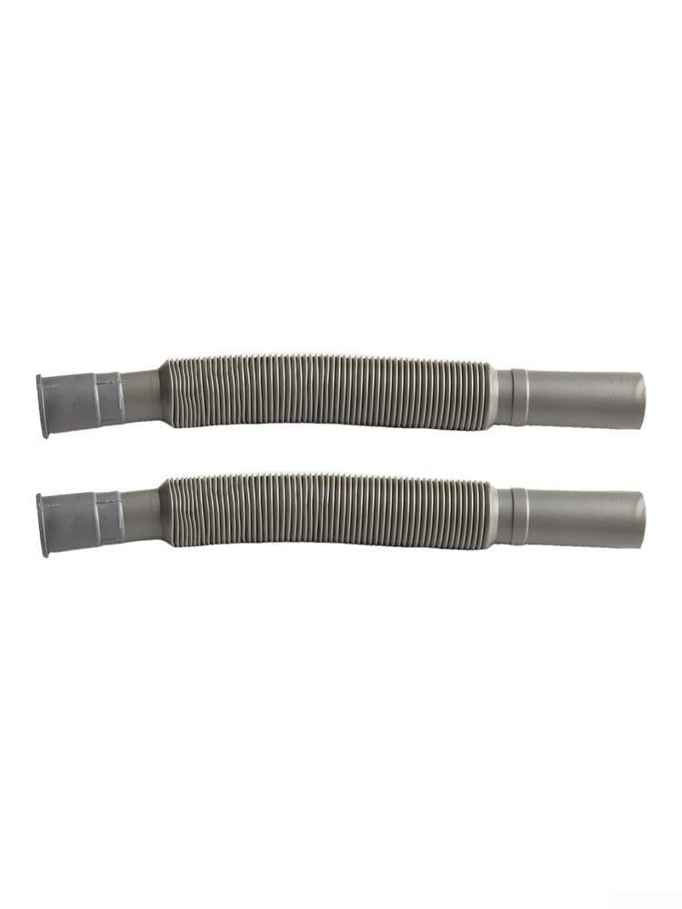 BEYOEE 2 Pack Drain Hose Connectors Flexible Waste Pipe Trap for Kitchen Sinks