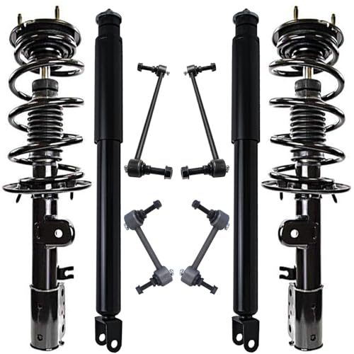 Detroit Axle - FWD 8pc Suspension Kit 2013-2019 for Ford Explorer