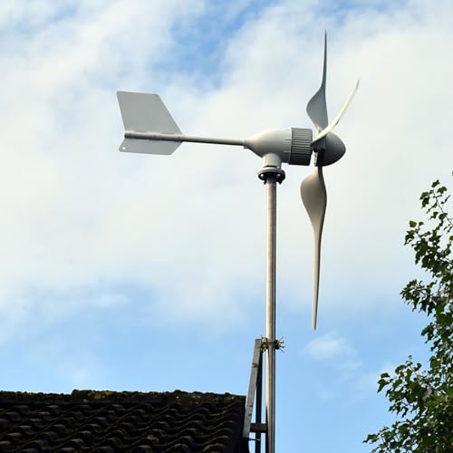 2000W 2Kw 24V Netzunabhängiges Windkraftanlagen-Set – Windkraftsystem mit Hybrid-Laderegler für Haus, Wohnmobil und Boot