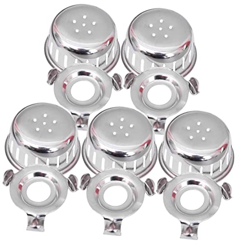 ARTSEWPLY 10 Juegos Unidades Accesorios Olla Presión Acero Inoxidable Repuestos Tapa Sellado Bloqueo para Cocina Rápida Compatible Aluminio