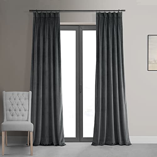 HPD Half Price Drapes Velvet Blackout Curtains/Drapes