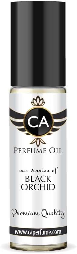 CA PerfumeImpression of Black Orchid For Women Replica Fragrance Body Oil Dupes Attar Roll-On 0.3 Fl Oz/10ml-X1