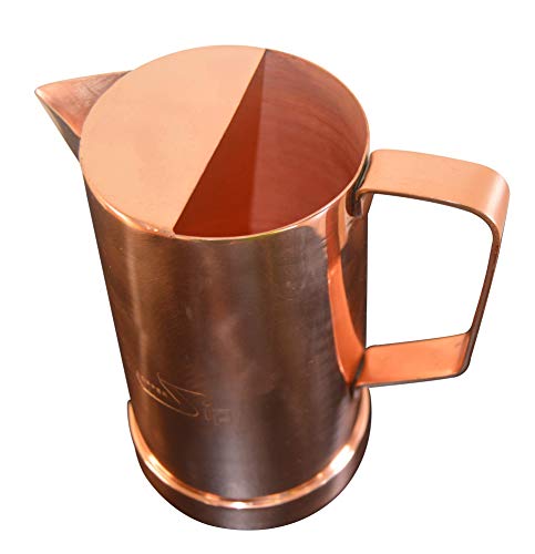 Review Discount CopperSip Premium quality Ppure copper Jug/pure copper pitcher, Heavy Gauge copper, Handcrafted, ice stopper and Ayurveda health benefits - 50 fl. Oz Up To 50% OFF CopperSip Premium quality Ppure copper Jug/pure copper pitcher, Heavy Gauge copper, Handcrafted, ice stopper and Ayurveda health benefits - 50 fl. Oz