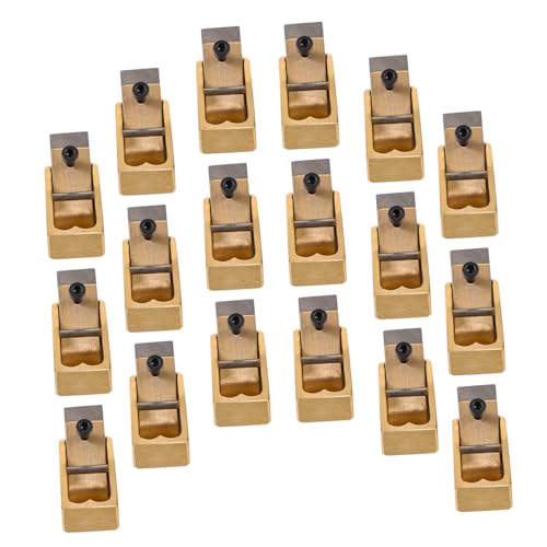 GLSTOY 木工用ハンドかんな バイオリン製作用の小型ブロックかんな 鋭利な鋼刃 加工 楽器製作に適した手動プレーナー