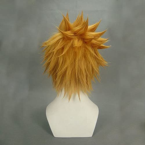 Roxas Cosplay Wig Hair Role Play Halloween Costume Party Wigs + Wig Cap