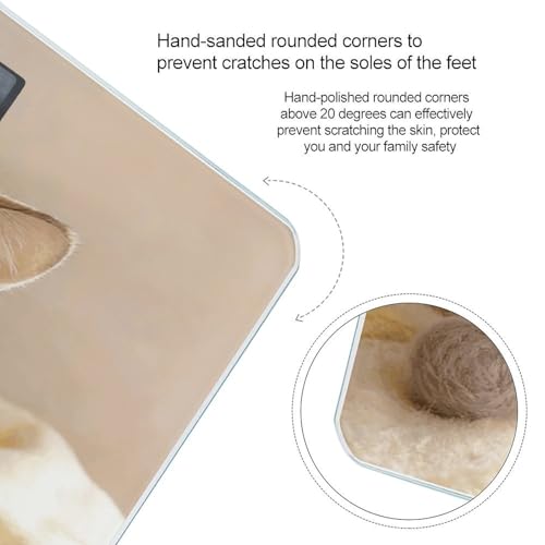 Báscula Digital de Baño con Plataforma de Vidrio Templado miniatura 4
