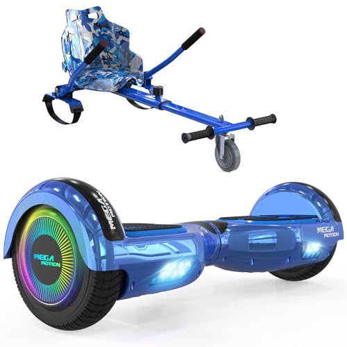 MEGA MOTION 6.5 Zoll Hoverboards mit Sitz für Kinder, Geschenk für...