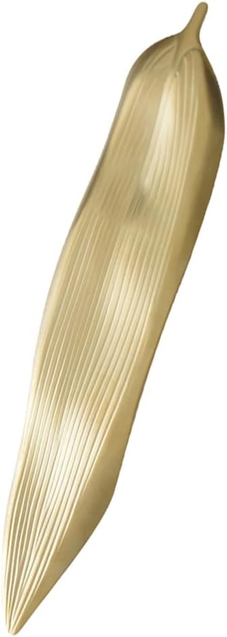 NUOBESTY Leaf Shape Stainless Steel Chopsticks Rest Stand 6 Inch Holder for Chopsticks Spoon Fork Cutlery Dining Table Accessory