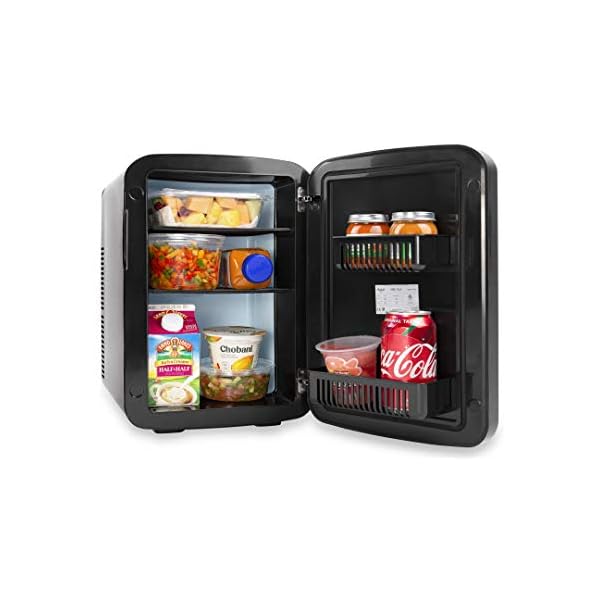 Cooluli Vibe Mini Fridge for Bedroom With Cool Front