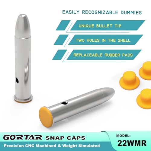 Image of Snap Caps Training Dummy Rounds Practice Safe Loading Firing Close to Real Weight