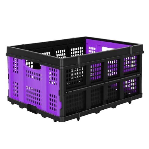 Récipient de rangement robuste FAHKNS 60L | Grande capacité et structure pliable portable