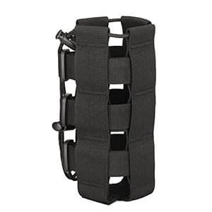 Yakmoo Waterfles Tas Tactische Militaire Stijl Waterdichte Waterfleshouder/Drager 900D Nylon Molle Systeem Verstelbare Flessentas 300ml-800ml voor Buitenshuis