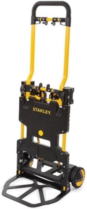 STANLEY FT585 Folding Hand Truck in upright hand truck mode.