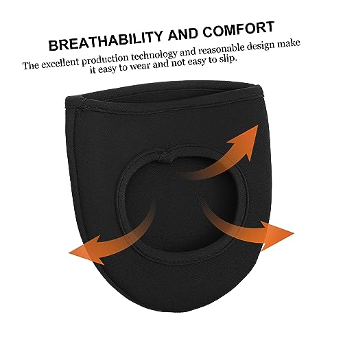Fundas impermeables y térmicas para zapatos de ciclismo, antideslizantes, reutilizables, color negro miniatura 7