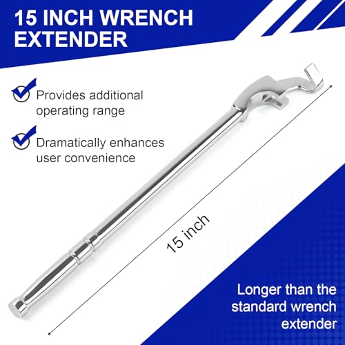 BULLTOOLS 15 Inch Wrench Extender