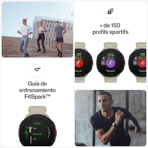 Polar Pacer White S-L