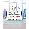 2 in 1 Tablet with Keyboard Case Mouse Stylus, 10 inch Tablet Android 15 Tablets PC, 8GB RAM+32GB ROM Support 1TB Expandable, 6000mAh Battery IPS 10.1 Tab 2MP+8MP Dual Camera WiFi-6 Bluetooth Tableta