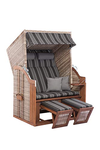 Preisvergleich Produktbild Vries de Trendy Pure Strandkorb XL PE Seashell Dessin 423