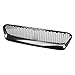 Front Bumper Upper Grille Mesh Grill Fit For Subaru WRX 2015-2017 2016 Matte Black Glossy Black Carbon Fiber Look