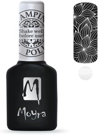MOYRA"Gel Stamping Polish"Unique Gel Stamping for Nails (SGP 03 White) 10ML